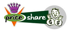 PriceShare.com Logo Option 3 by Greg Dampier - Illustrator & Graphic Artist of Portland, Oregon