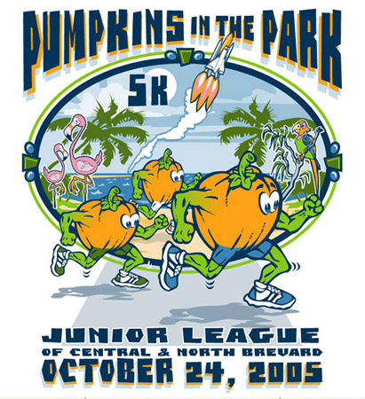 Pumpkins in the Park 05 by Greg Dampier - Illustrator & Graphic Artist of Portland, Oregon