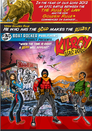 Kilroy was here page 1 by Greg Dampier - Illustrator & Graphic Artist of Portland, Oregon
