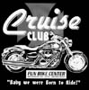 T Shirts • Vehicle Related • Fun Bike Center Cruise Club by Greg Dampier All Rights Reserved.
