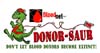 T Shirts • Blood Bank • Donorsaur Running by Greg Dampier All Rights Reserved.