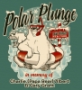 T Shirts • Travel Souvenir • Polar Plunge Tee by Greg Dampier All Rights Reserved.