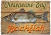 Illustration • Full Color • Rockfish Vintage Sign by Greg Dampier All Rights Reserved.