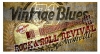 Fine Art • Vintage Blue Lounge Rock Revival by Greg Dampier All Rights Reserved.
