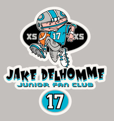 Carolina Panthers - Jake Delhomme by Greg Dampier - Illustrator & Graphic Artist of Portland, Oregon