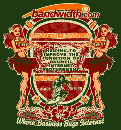 Bandwidth.com Shirt 4 by Greg Dampier - Illustrator & Graphic Artist of Portland, Oregon