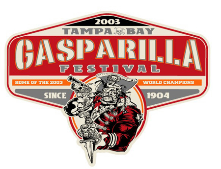 Tampa Bay - Gasparilla Fest 03 by Greg Dampier - Illustrator & Graphic Artist of Portland, Oregon