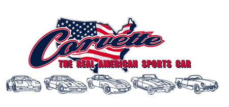 Corvette - American Sports Car by Greg Dampier - Illustrator & Graphic Artist of Portland, Oregon