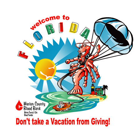 Dont vacation from giving by Greg Dampier - Illustrator & Graphic Artist of Portland, Oregon