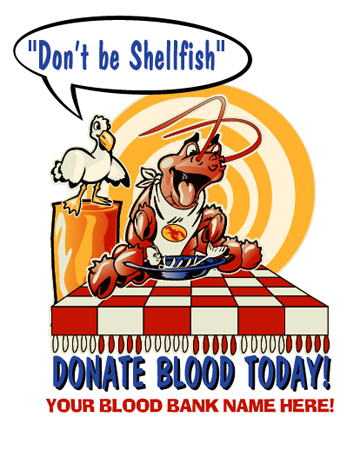 Dont be shellfish by Greg Dampier - Illustrator & Graphic Artist of Portland, Oregon