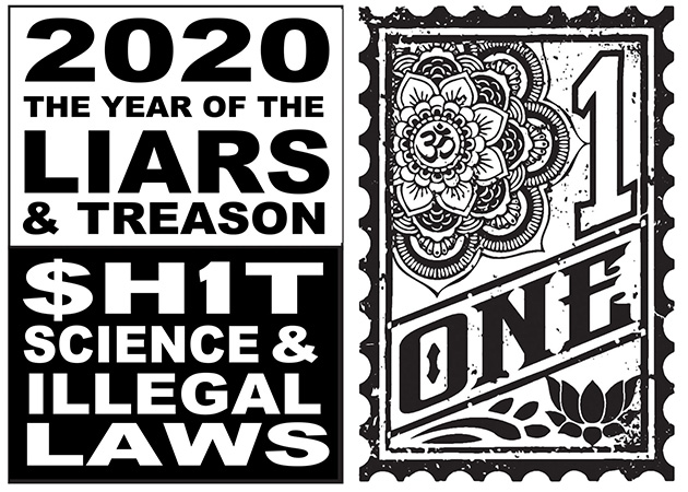 2020 the years of lies and treason truthaganda by Greg Dampier - Illustrator & Graphic Artist of Portland, Oregon