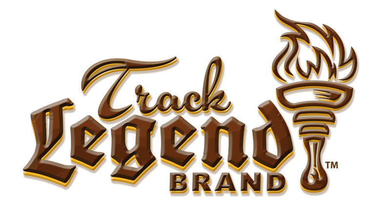Track Legend Logo 3d by Greg Dampier - Illustrator & Graphic Artist of Portland, Oregon