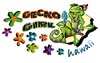 T Shirts • Youth Designs • Gecko Girl Floral by Greg Dampier All Rights Reserved.