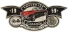 T Shirts • Vehicle Related • Corvette Seal Sticker by Greg Dampier All Rights Reserved.