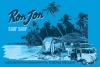 T Shirts • Travel Souvenir • Surf Camp Vw And Vintage Motorhome by Greg Dampier All Rights Reserved.