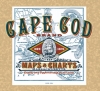 T Shirts • Travel Souvenir • Capecod Map by Greg Dampier All Rights Reserved.