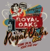 T Shirts • Business Promotion • Royal Oaks Bar Vintage Sign by Greg Dampier All Rights Reserved.